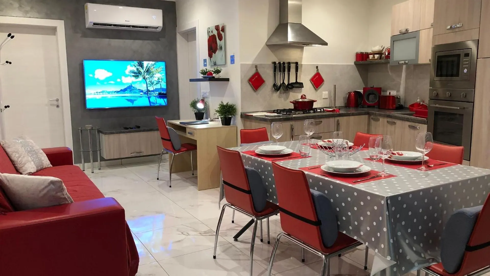 Sea View 2 Bedroom Penthouse Close To Beach Hpi6767 Marsaskala Malta